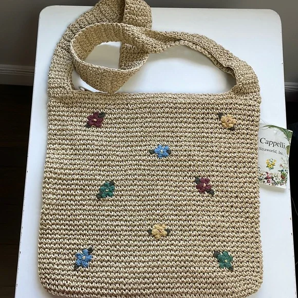 Cappelli Straworld Bags Cappelli Straworld Vintage Floral